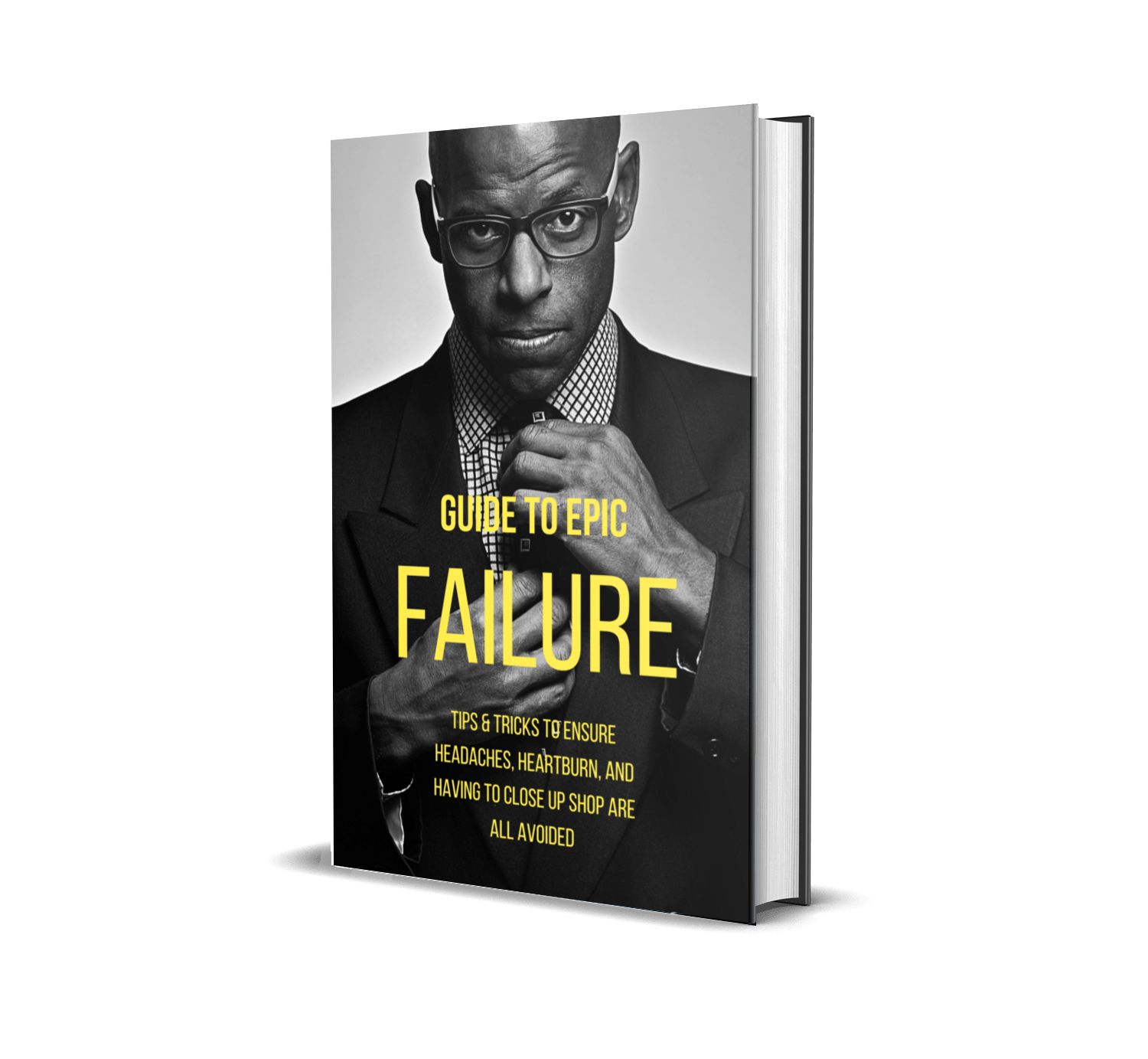 guide to epic failure 3D book cover