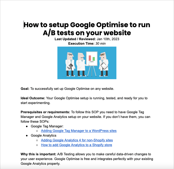 ow to Setup Google Optimise to Run A/B Tests on Your Website
