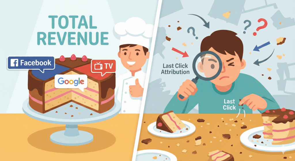 Marketing Mix Modeling (baking a cake vs. counting crumbs)