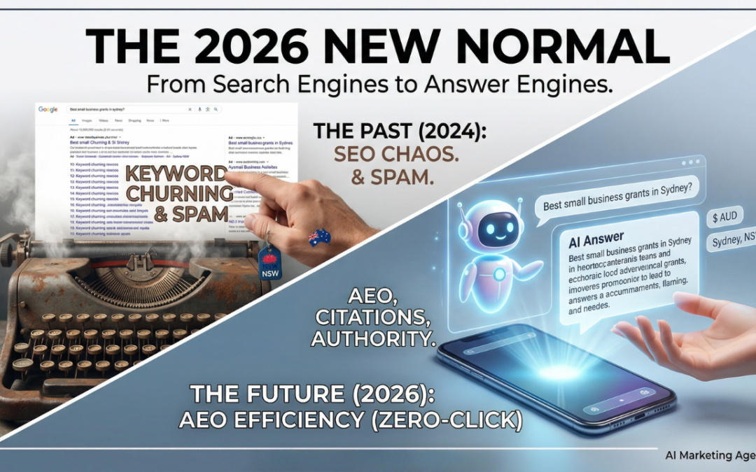 The 2026 “New Normal” – From Search Engines to Answer Engines